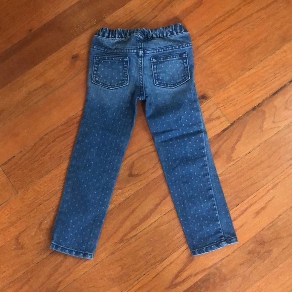 Crazy 8 Polka Dot Elastic Waist Jean 4T - Picture 4 of 4